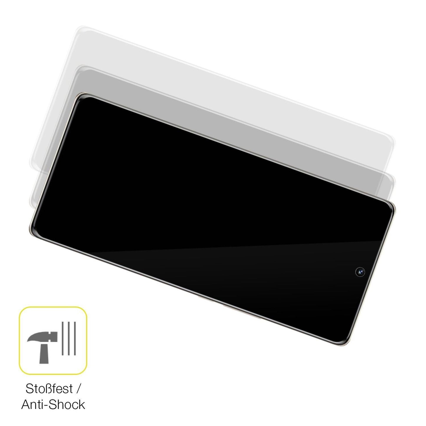 2x 3D Full Cover Schutzfolie für Honor 80 SE (4)