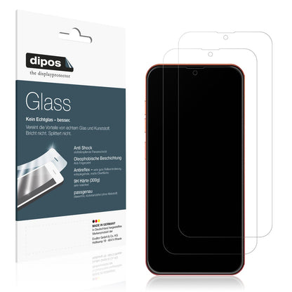 2x 9H Schutzfolie matt für Ulefone Note 8P Panzerf (1)