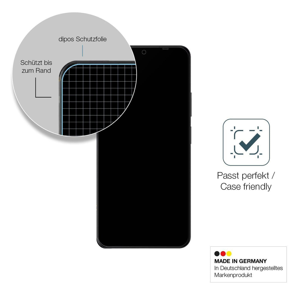 2x 9H Schutzfolie matt für CoolPad C16 Panzerfolie (6)