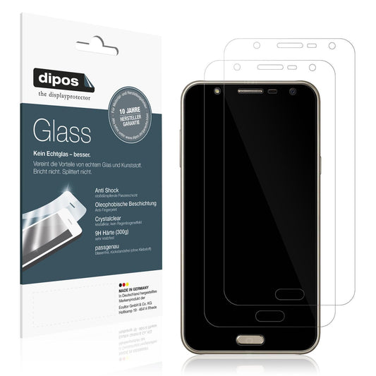 2x 9H Schutzfolie für Samsung Galaxy J7 Neo Panzer (1)
