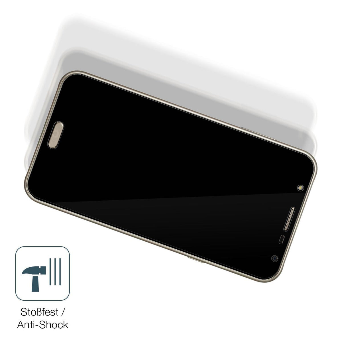 2x 9H Schutzfolie für Samsung Galaxy J7 Neo Panzer (4)