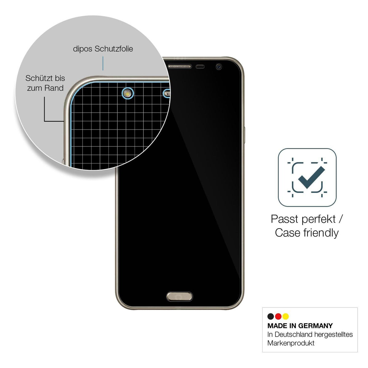 2x 9H Schutzfolie für Samsung Galaxy J7 Neo Panzer (6)