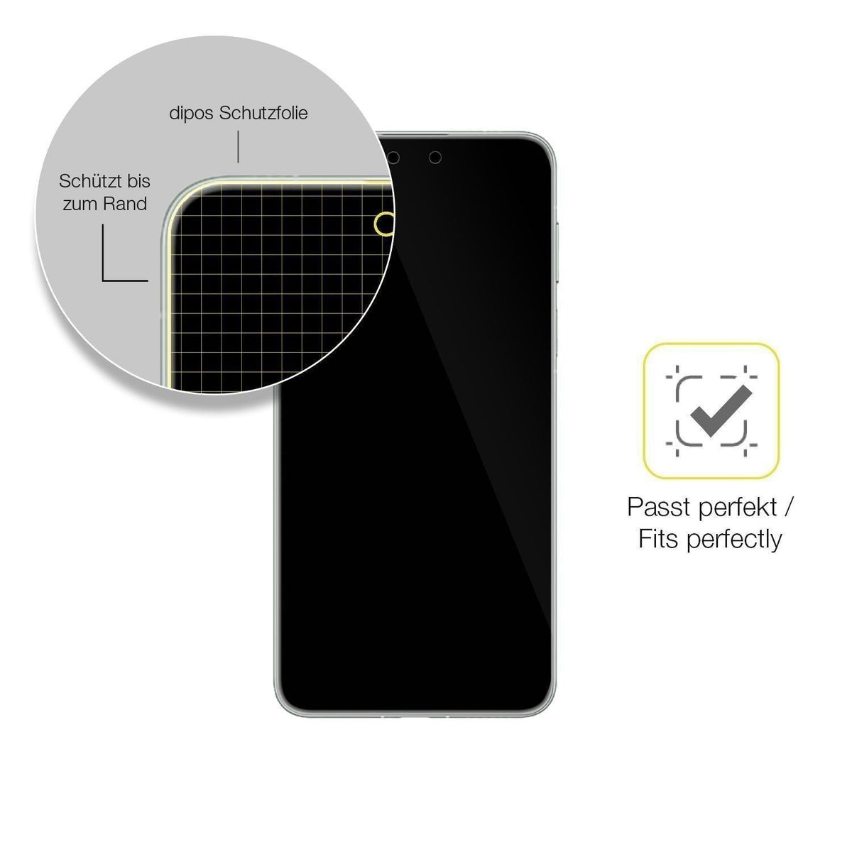 2x 3D Full Cover Schutzfolie für Huawei Mate 70 (6)