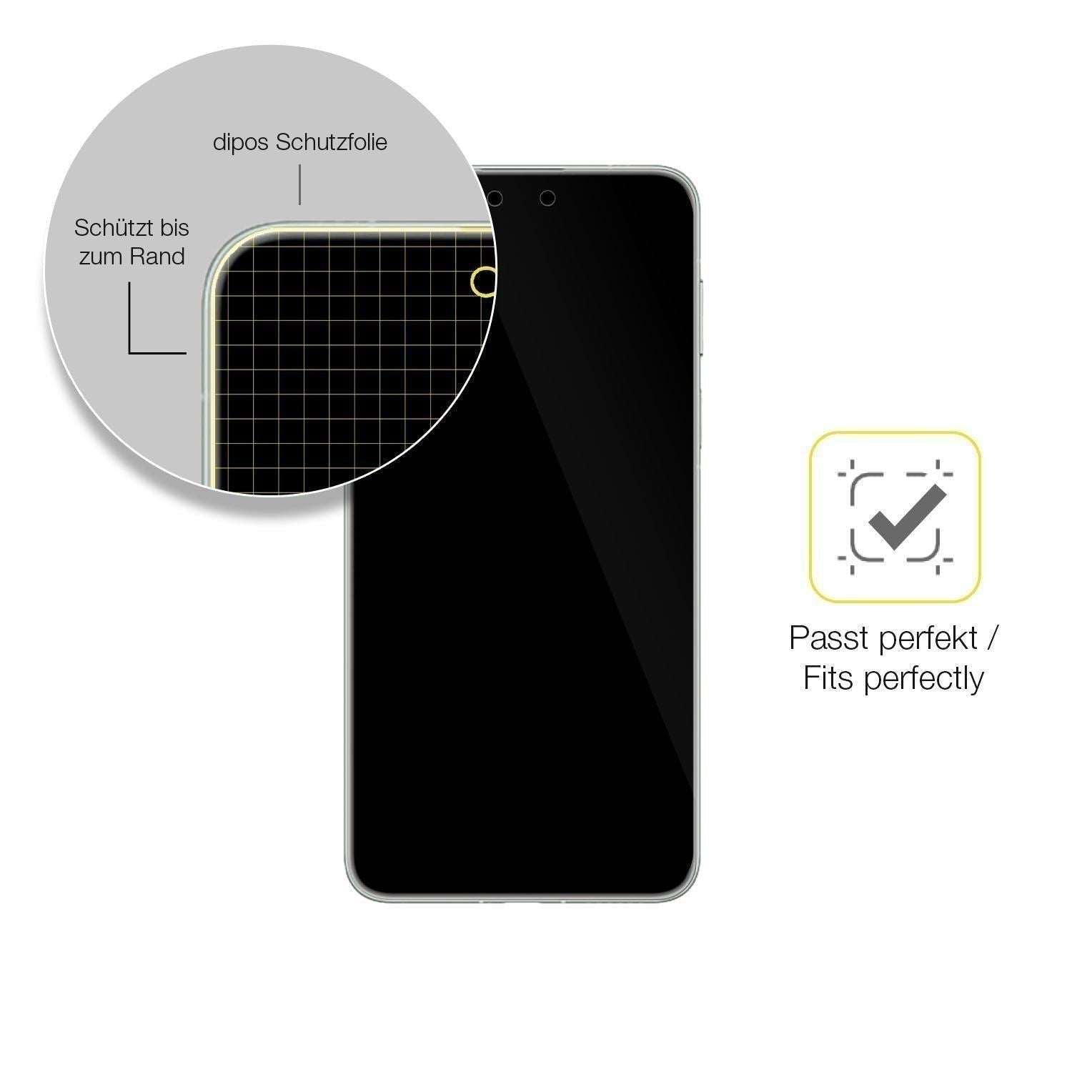 2x 3D Full Cover Schutzfolie für Huawei Mate 70 (6)