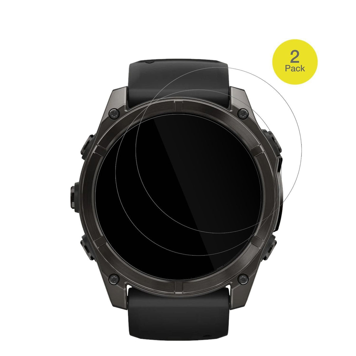 2x 3D Full Cover Schutzfolie für Garmin Fenix 8 47 (2)