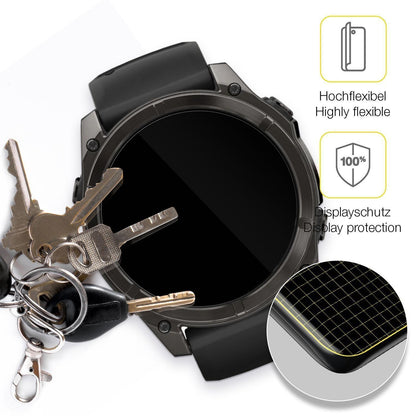 2x 3D Full Cover Schutzfolie für Garmin Fenix 8 47 (3)