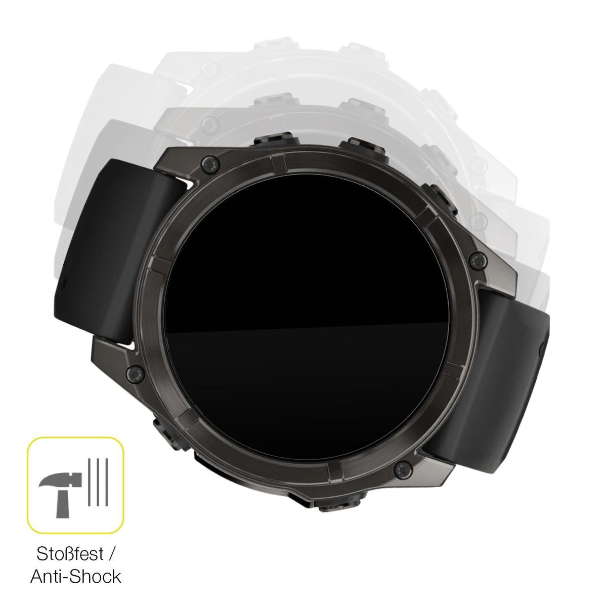 2x 3D Full Cover Schutzfolie für Garmin Fenix 8 47 (4)