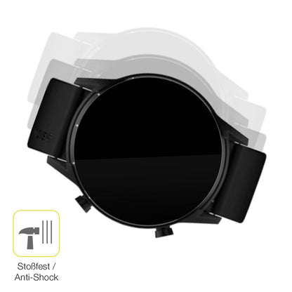 2x 3D Full Cover Schutzfolie für Tecno Watch Pro 2 (4)