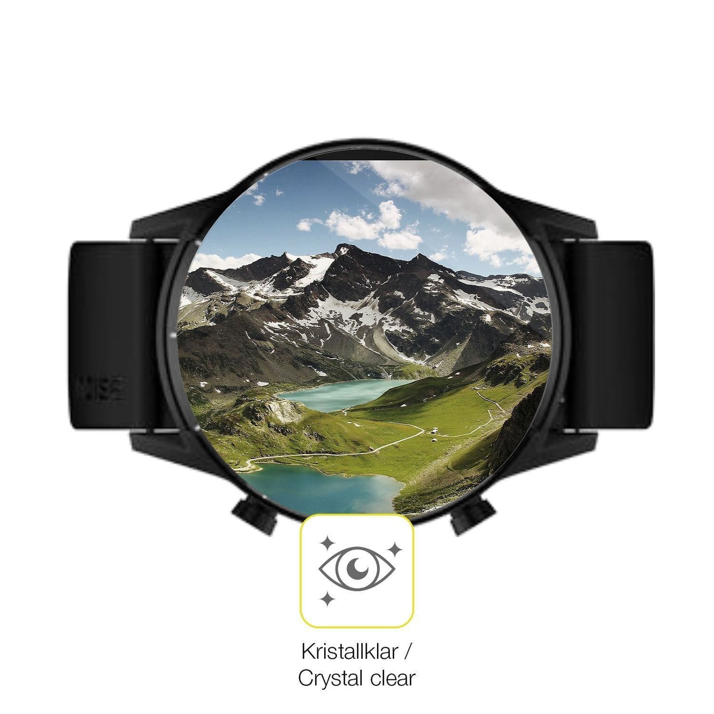 2x 3D Full Cover Schutzfolie für Tecno Watch Pro 2 (5)
