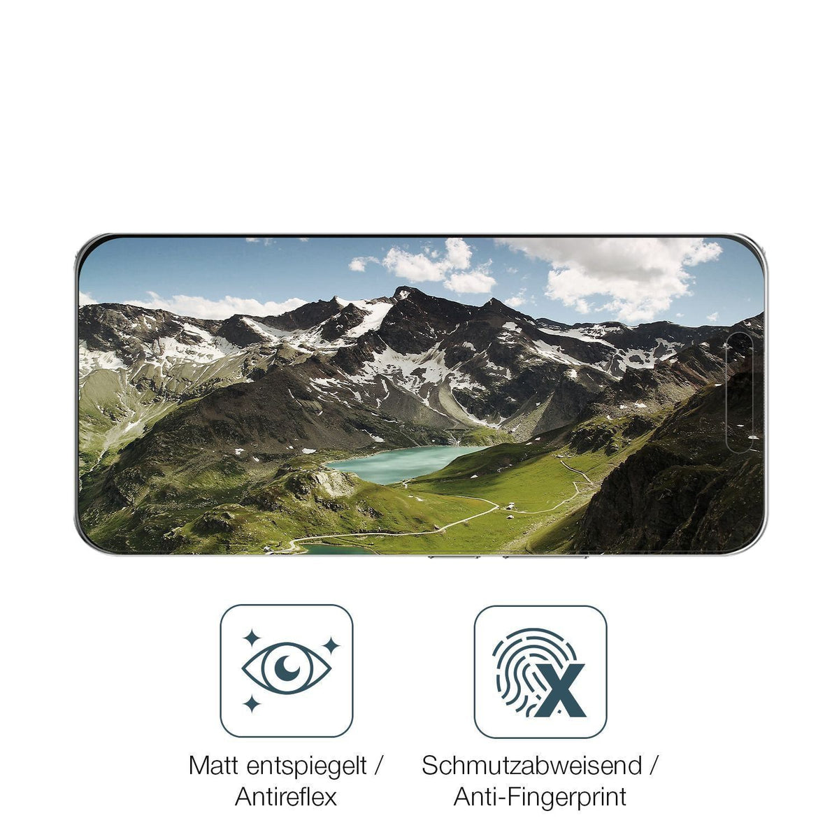2x 9H Schutzfolie matt für Oukitel P1 Panzerfolie (5)
