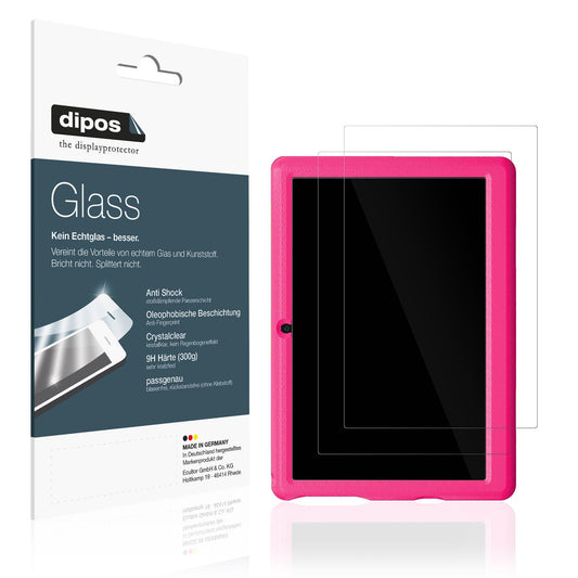 2x 9H Schutzfolie für Bufo Kids Tablet KT1006 10 Z (1)