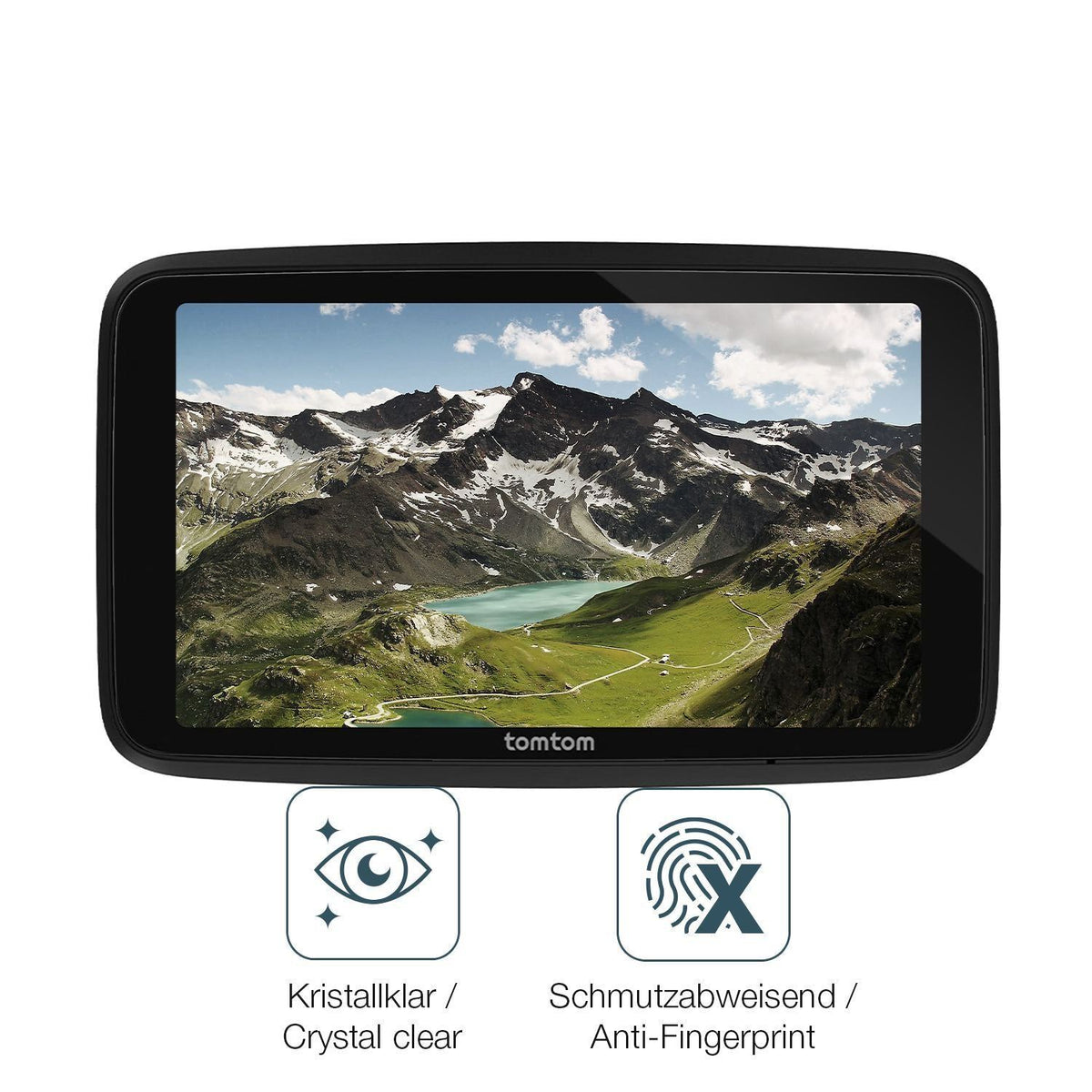 2x 9H Schutzfolie für TomTom Go Classic 6 Zoll Pan (5)