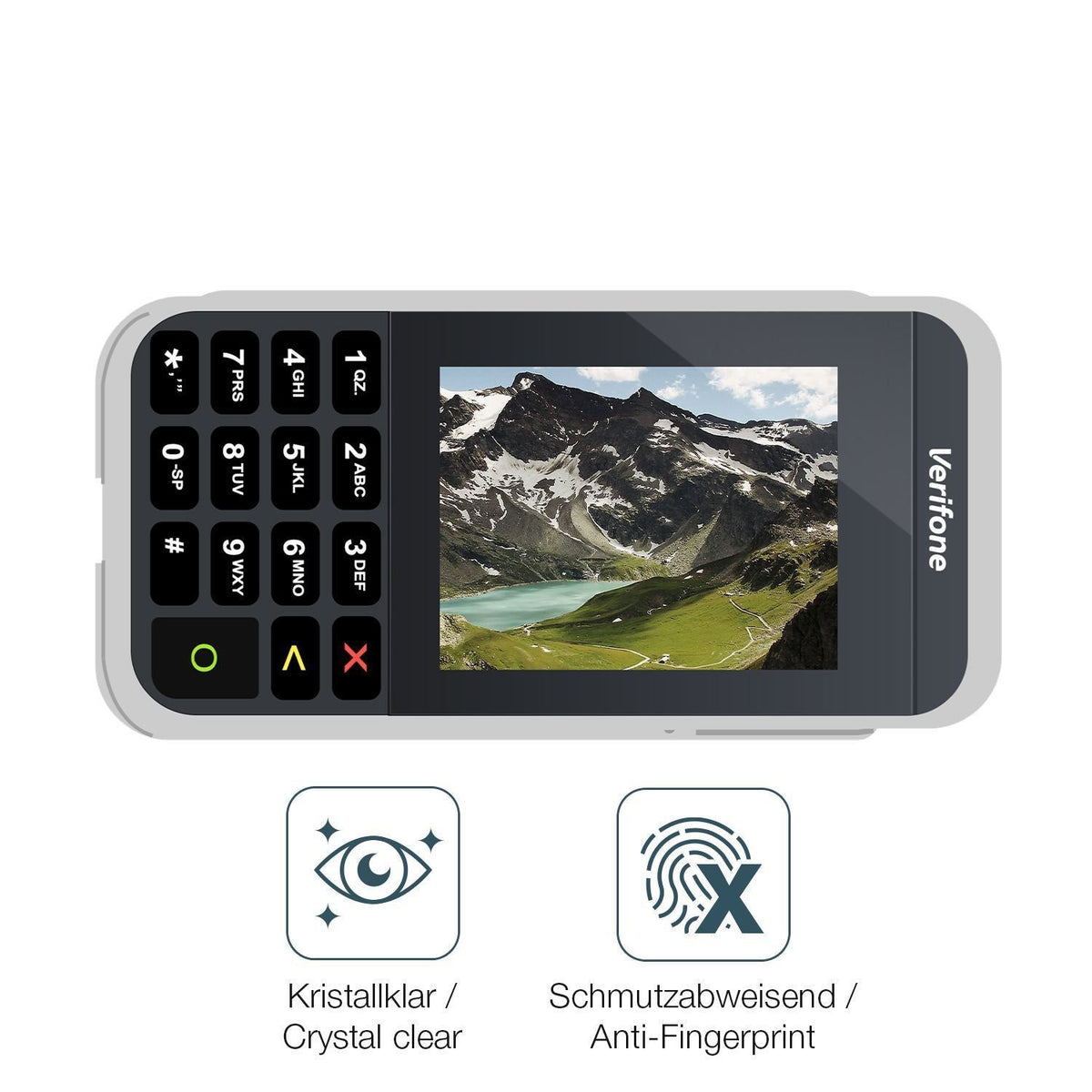 2x 9H Schutzfolie für Verifone e285 Panzerfolie (5)
