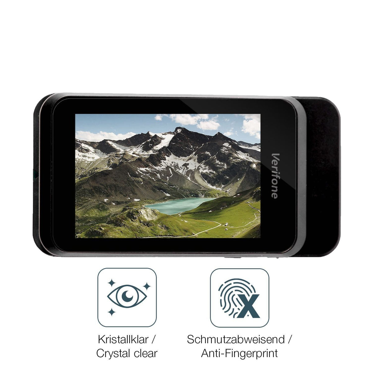2x 9H Schutzfolie für Verifone e280s Panzerfolie (5)