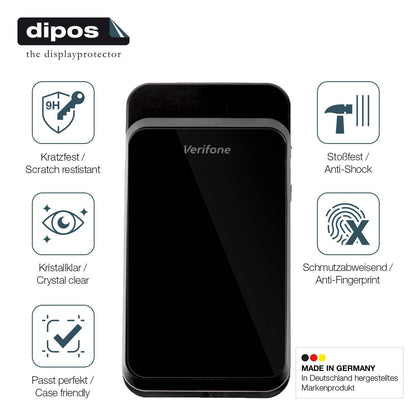 2x 9H Schutzfolie für Verifone e280s Panzerfolie (7)