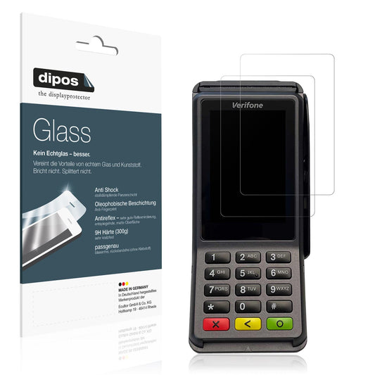 2x 9H Schutzfolie matt für Verifone V400c Panzerfo (1)