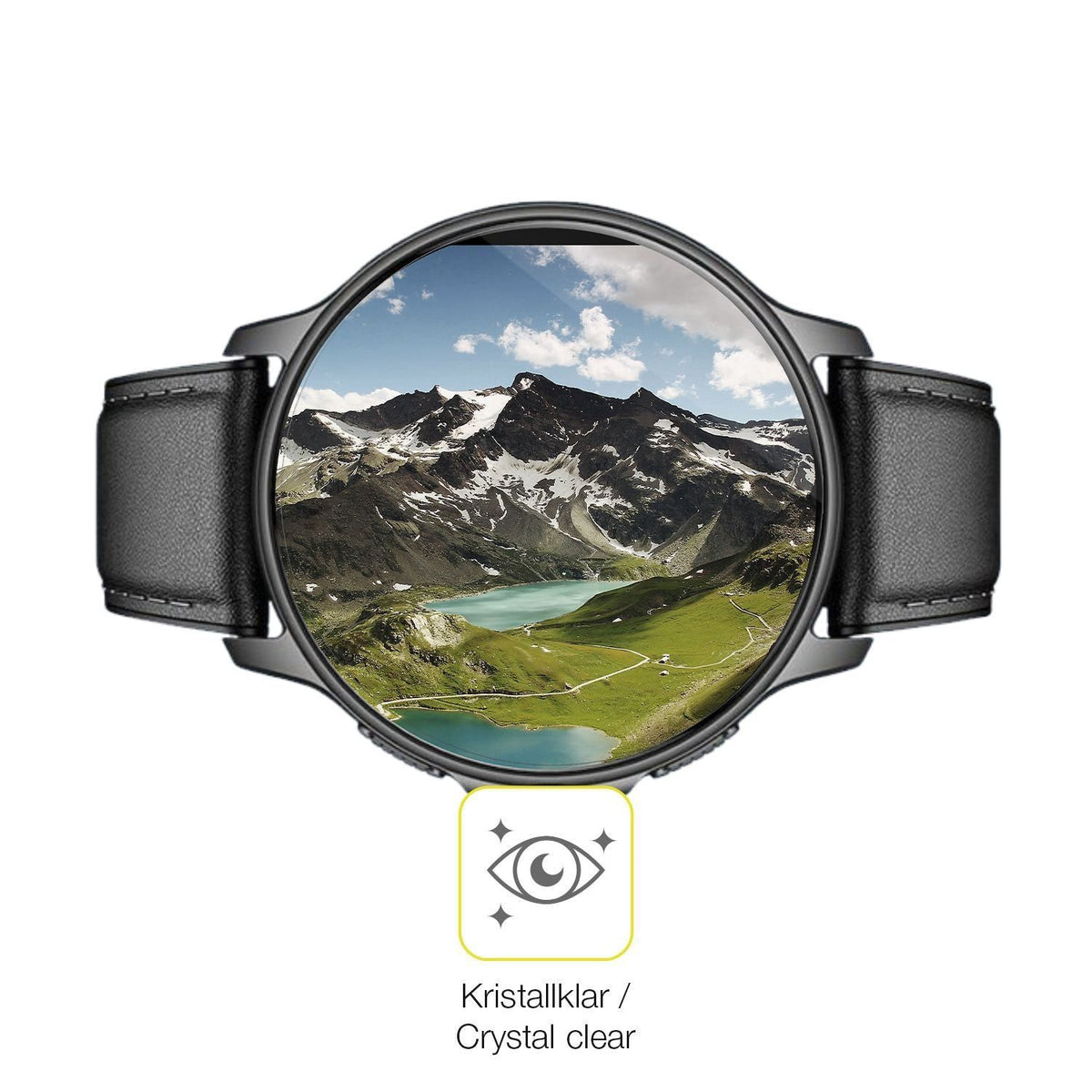 2x 3D Full Cover Schutzfolie für Smartwatch 28.5mm (5)