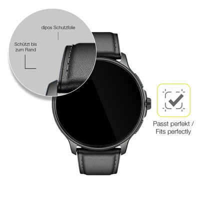 2x 3D Full Cover Schutzfolie für Smartwatch 28.5mm (6)