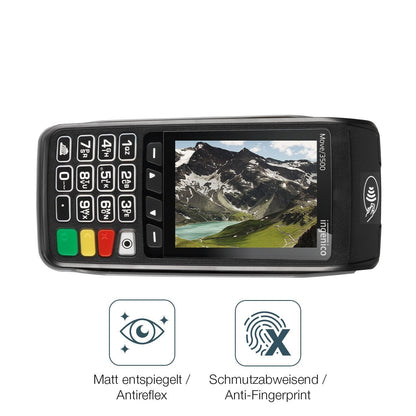 4x Schutzfolie matt für Ingenico Move 3500 Display (4)