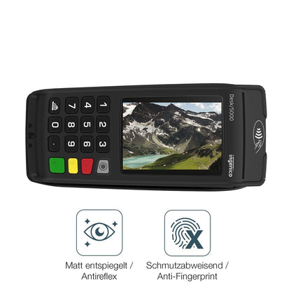 4x Schutzfolie matt für Ingenico Desk 5000 Display (4)