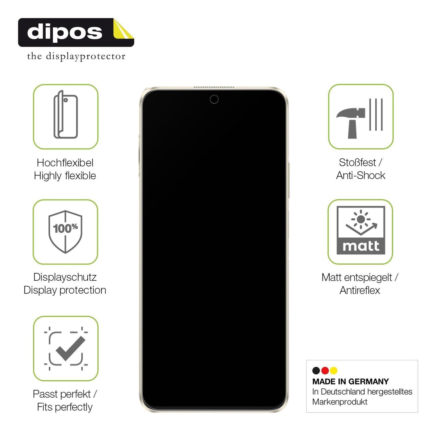 2x Full Cover Schutzfolie matt für Huawei Nova 13i (7)