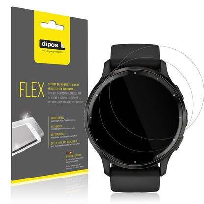 2x 3D Full Cover Schutzfolie für Fitbit Versa 3 (1)