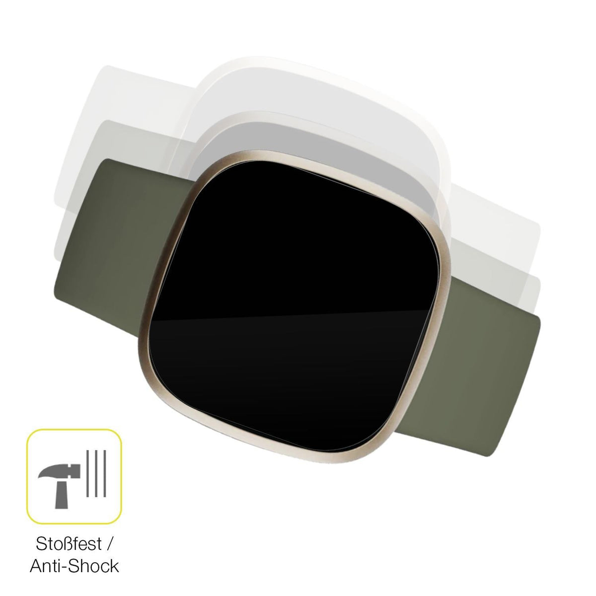 2x 3D Full Cover Schutzfolie für Fitbit Versa 3 (4)
