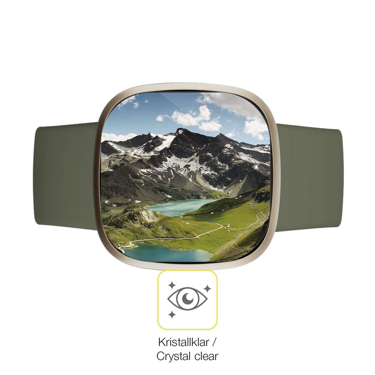 2x 3D Full Cover Schutzfolie für Fitbit Versa 3 (5)