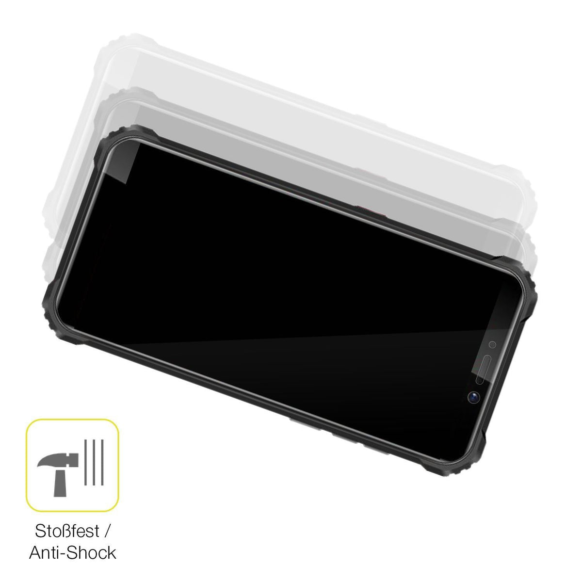 2x 3D Full Cover Schutzfolie für Oukitel WP5 (4)