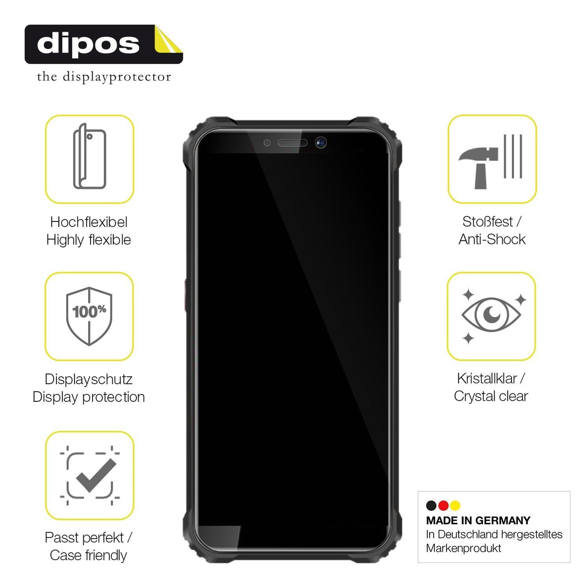 2x 3D Full Cover Schutzfolie für Oukitel WP5 (7)