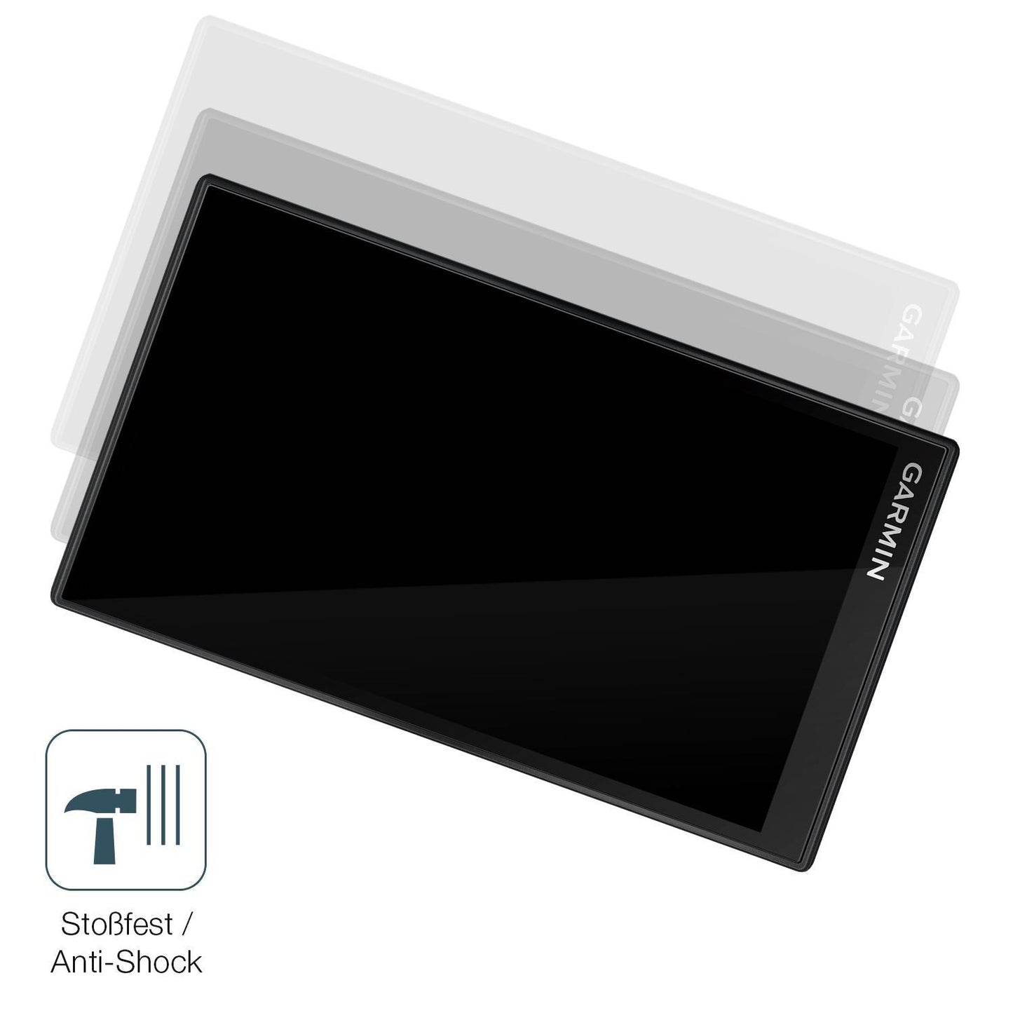 2x 9H Schutzfolie für Garmin DriveSmart 66 Panzerf (4)