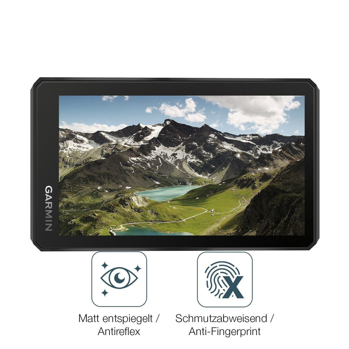 4x Schutzfolie matt für Garmin zumo XT Display-Sch (4)