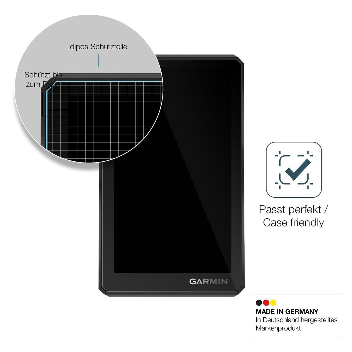 2x 9H Schutzfolie für Garmin zumo XT Panzerfolie (6)