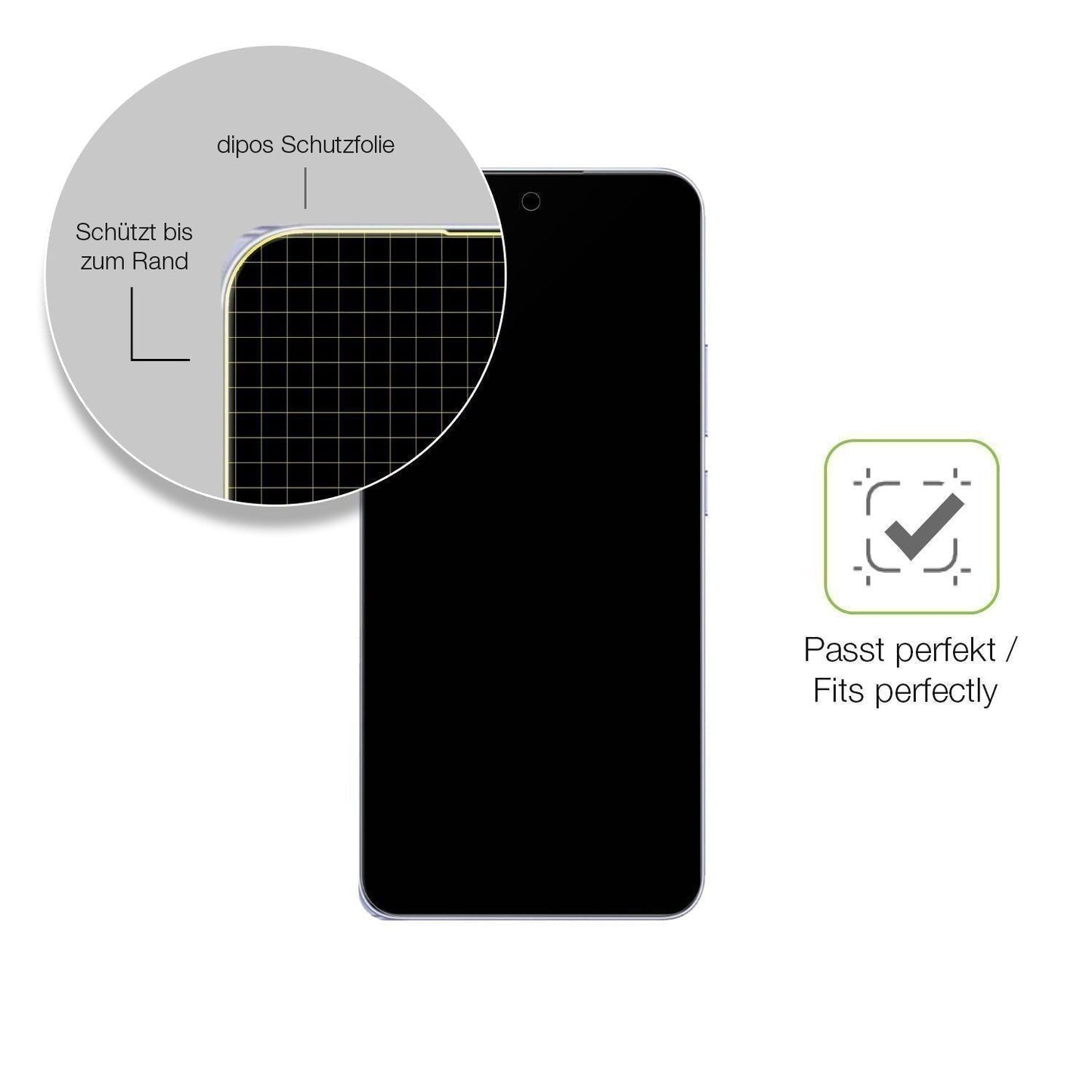 2x Full Cover Schutzfolie matt für Oppo A5 Pro (6)