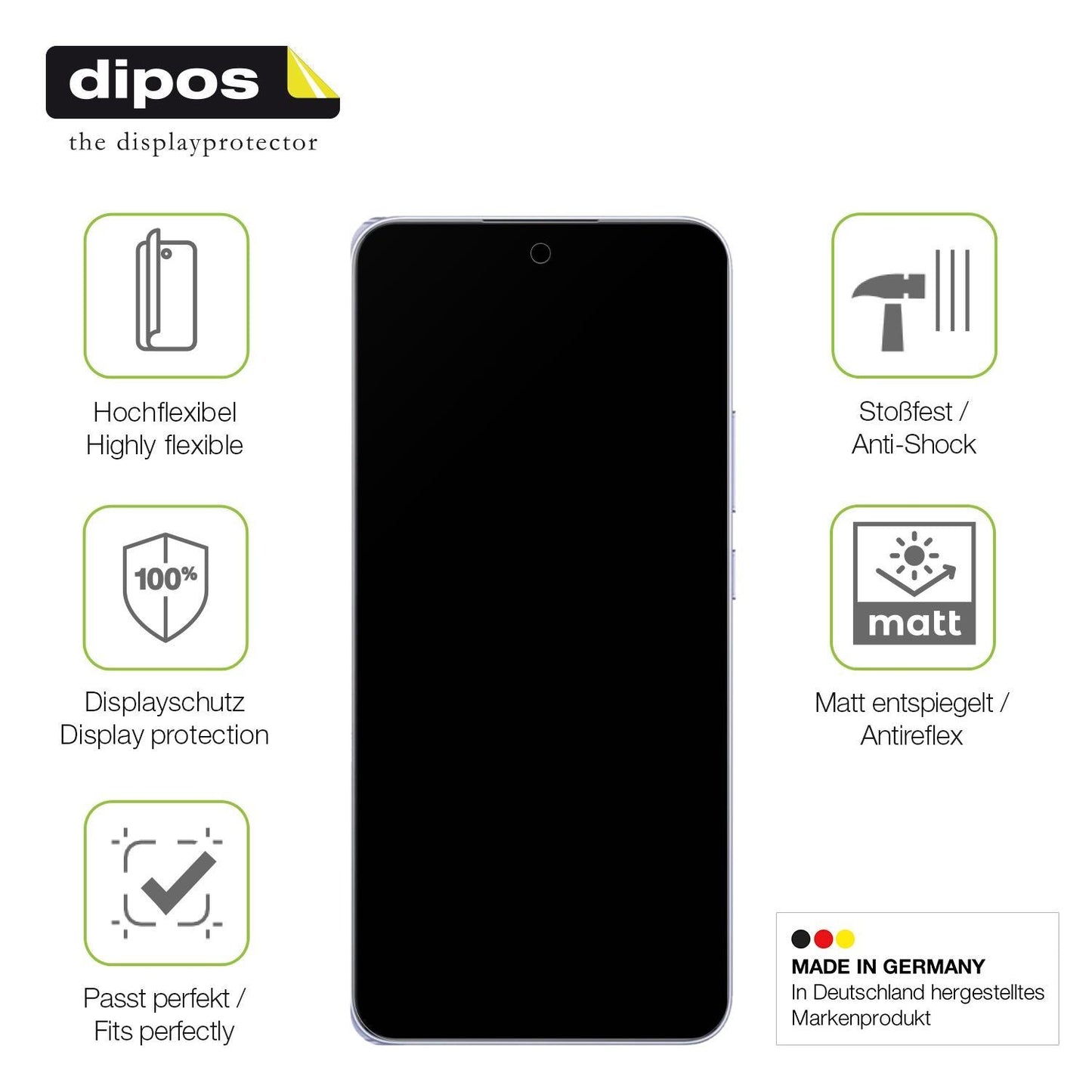 2x Full Cover Schutzfolie matt für Oppo A5 Pro (7)