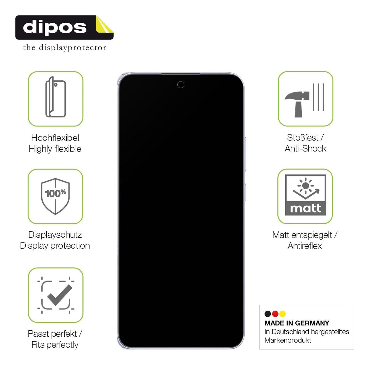 2x Full Cover Schutzfolie matt für Oppo A5 Pro (7)