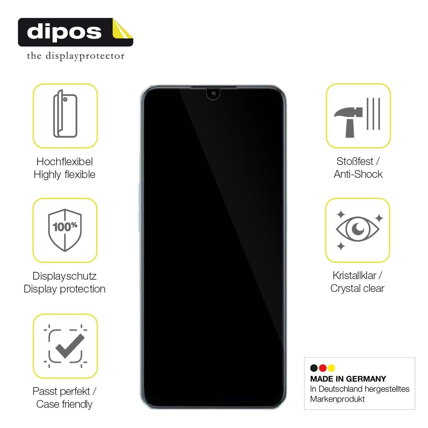 2x 3D Full Cover Schutzfolie für OPPO A58x (7)