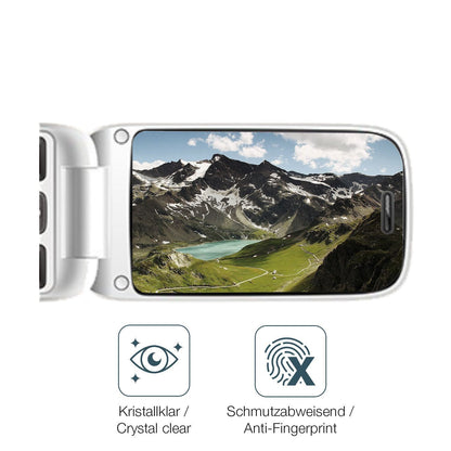 4x Schutzfolie klar für TRUE S70 Seniorenhandy Dis (4)