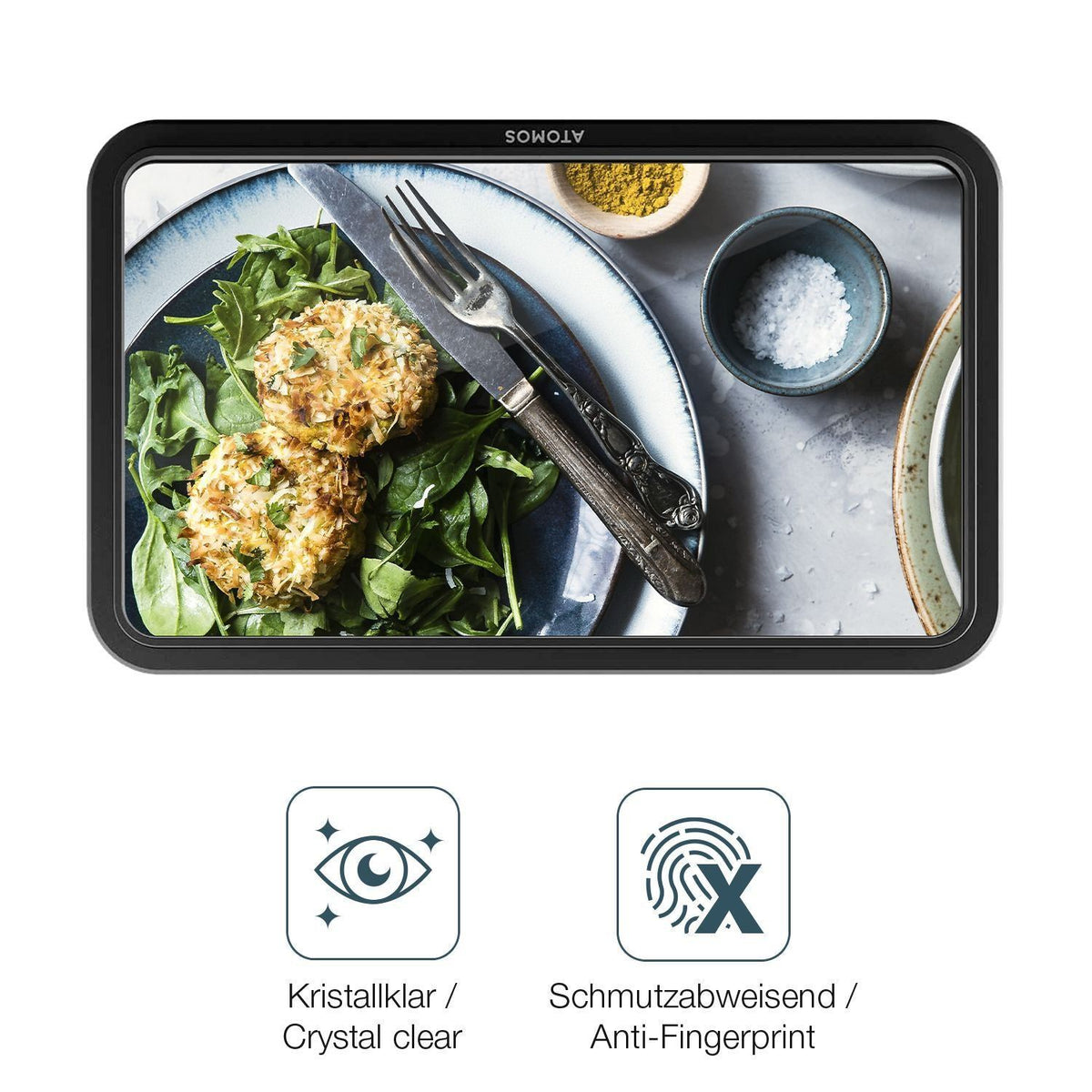 2x 9H Schutzfolie für Atomos Shinobi 2 Panzerfolie (5)