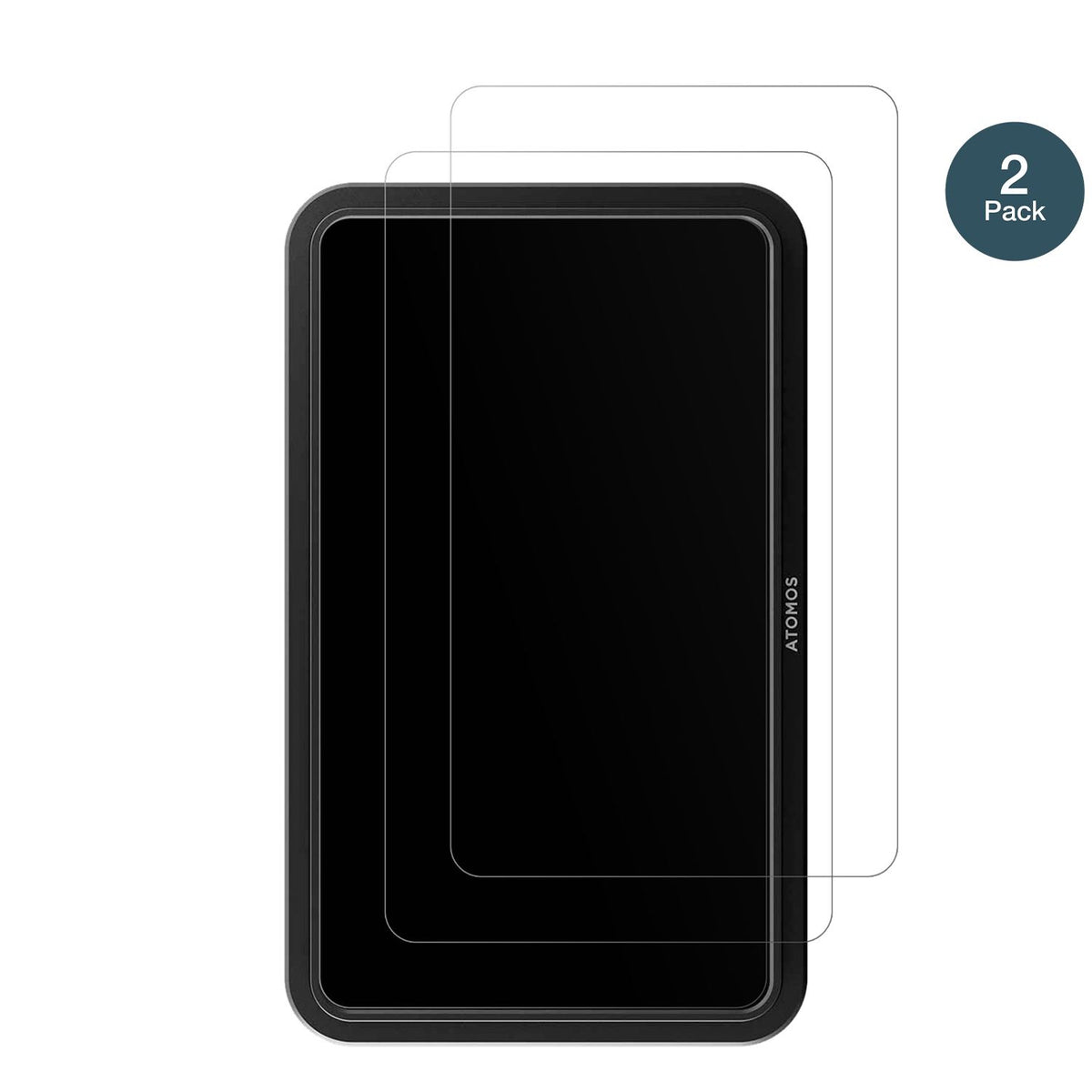 2x 9H Schutzfolie matt für Atomos Shinobi 2 Panzer (2)