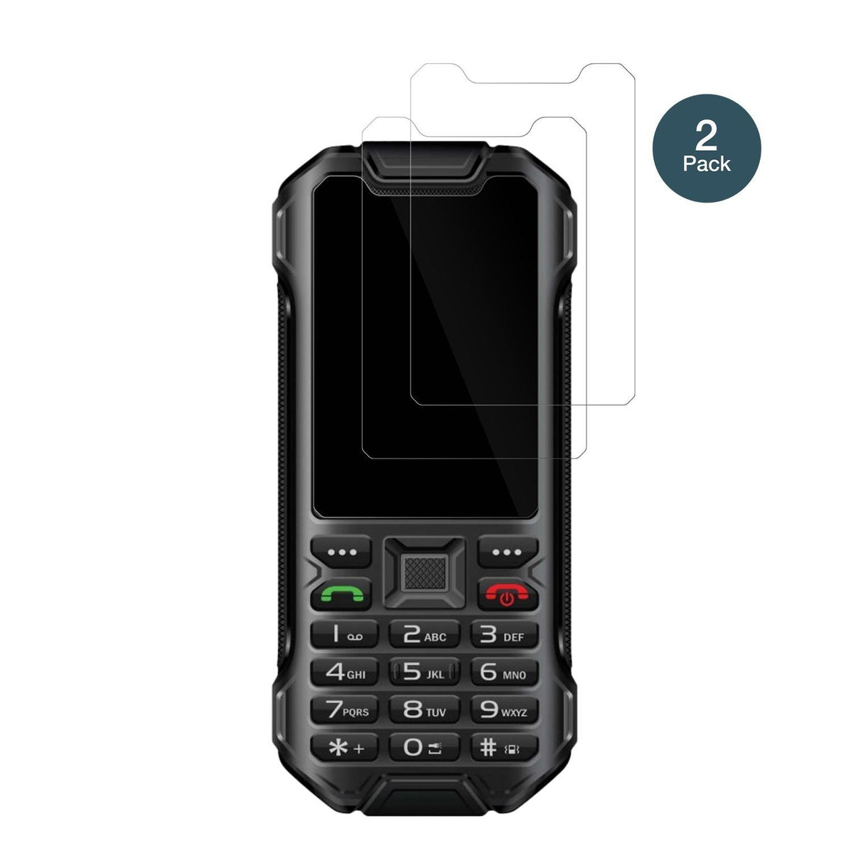 2x 9H Schutzfolie für Telware IP68 Outdoor Handy P (2)