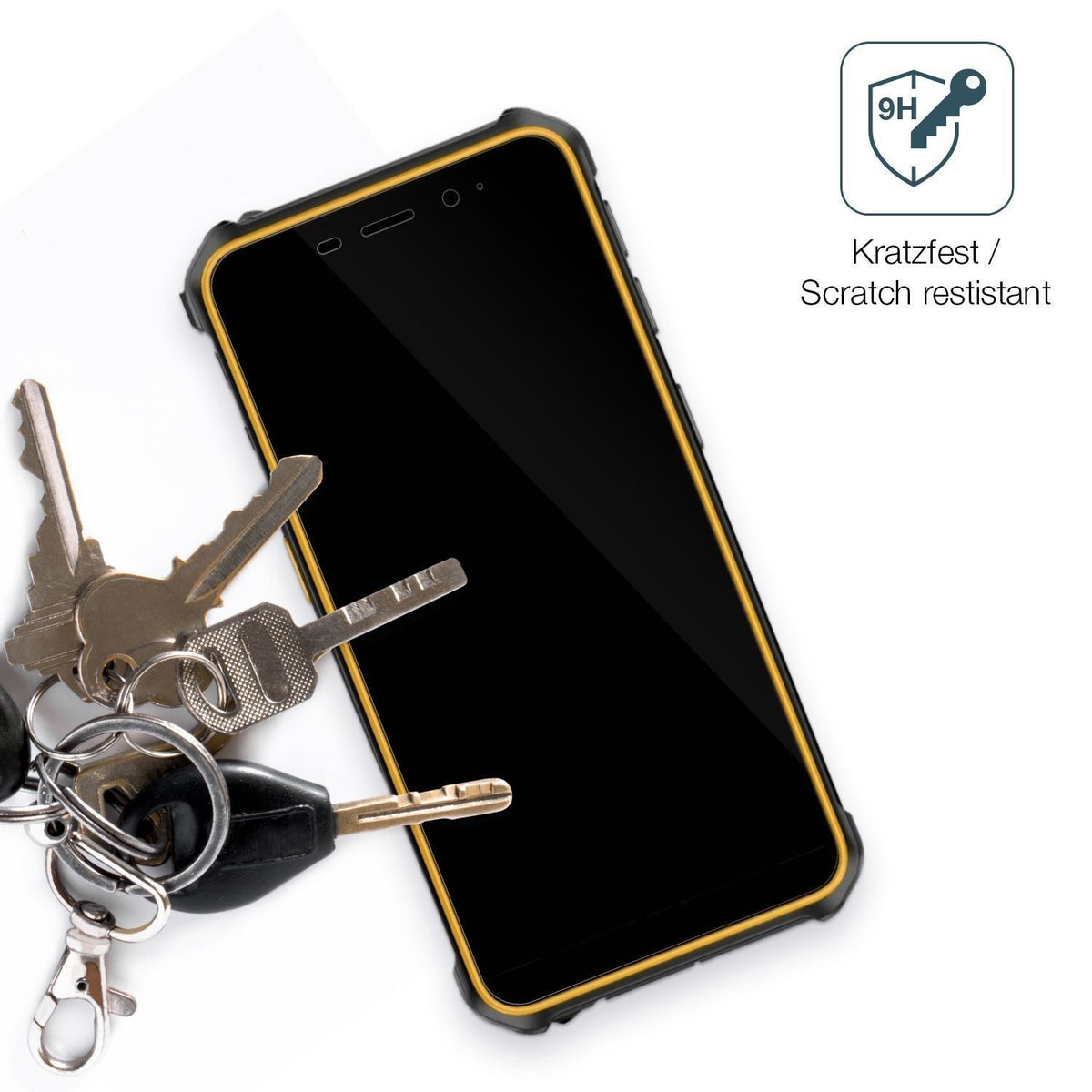 2x 9H Schutzfolie für Ulefone Armor X12 Pro Panzer (3)