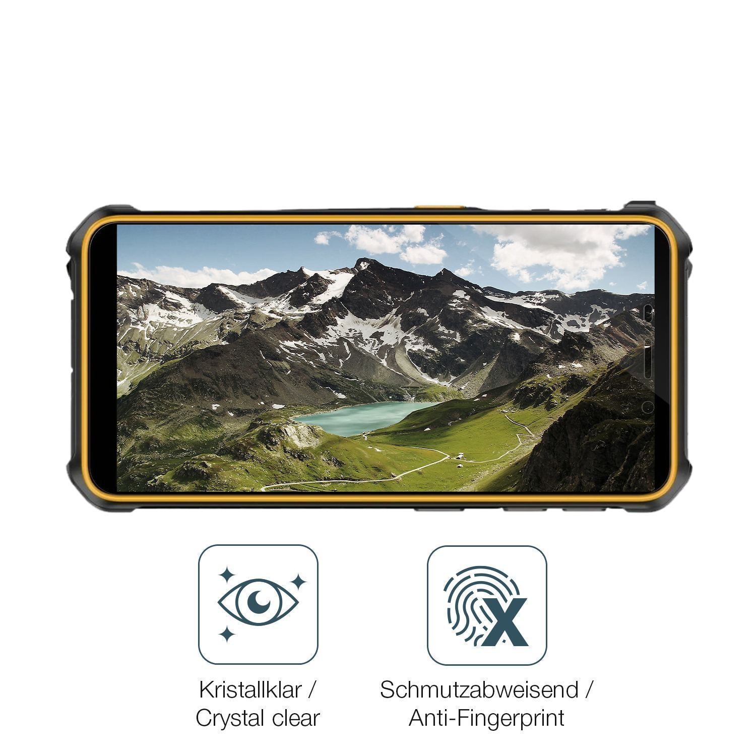 2x 9H Schutzfolie für Ulefone Armor X12 Pro Panzer (5)