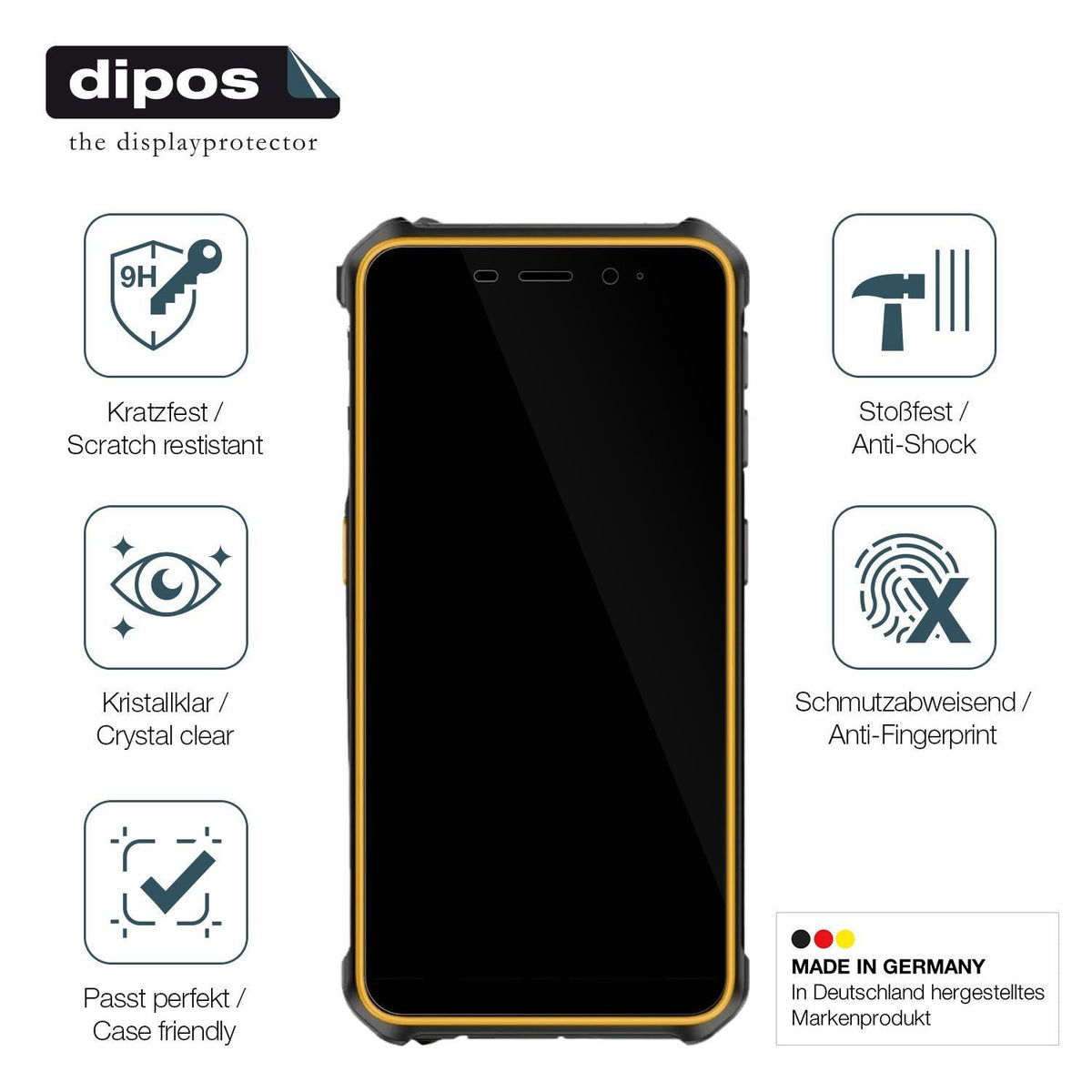 2x 9H Schutzfolie für Ulefone Armor X12 Pro Panzer (7)