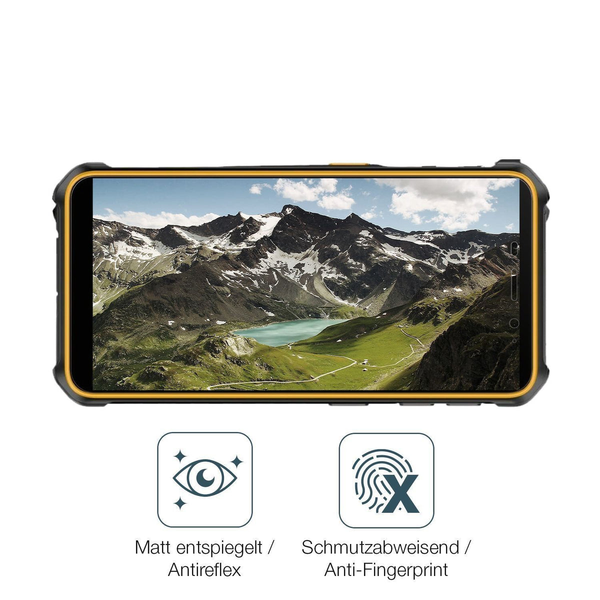 2x 9H Schutzfolie matt für Ulefone Armor X12 Pro P (5)