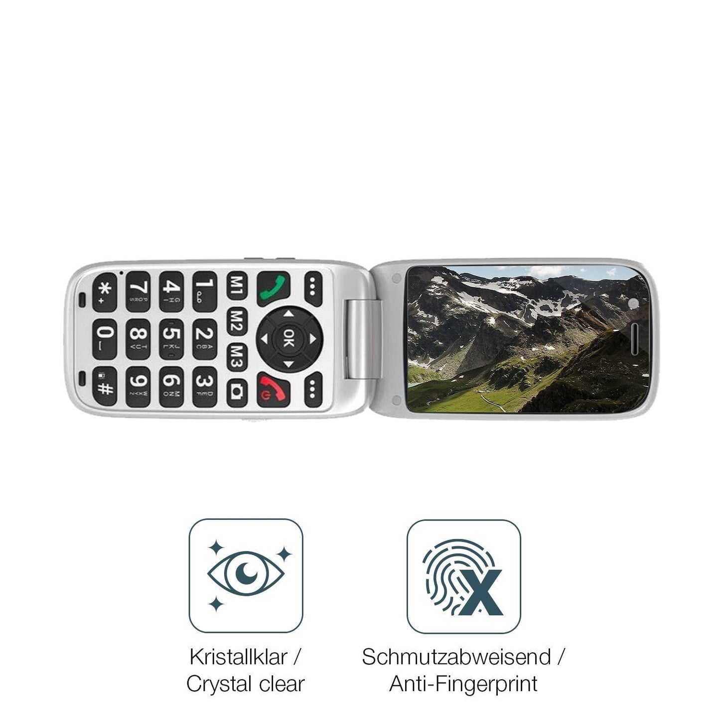 2x 9H Schutzfolie für SPC Polaris 4G Panzerfolie (5)