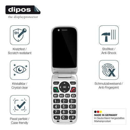 2x 9H Schutzfolie für SPC Polaris 4G Panzerfolie (7)