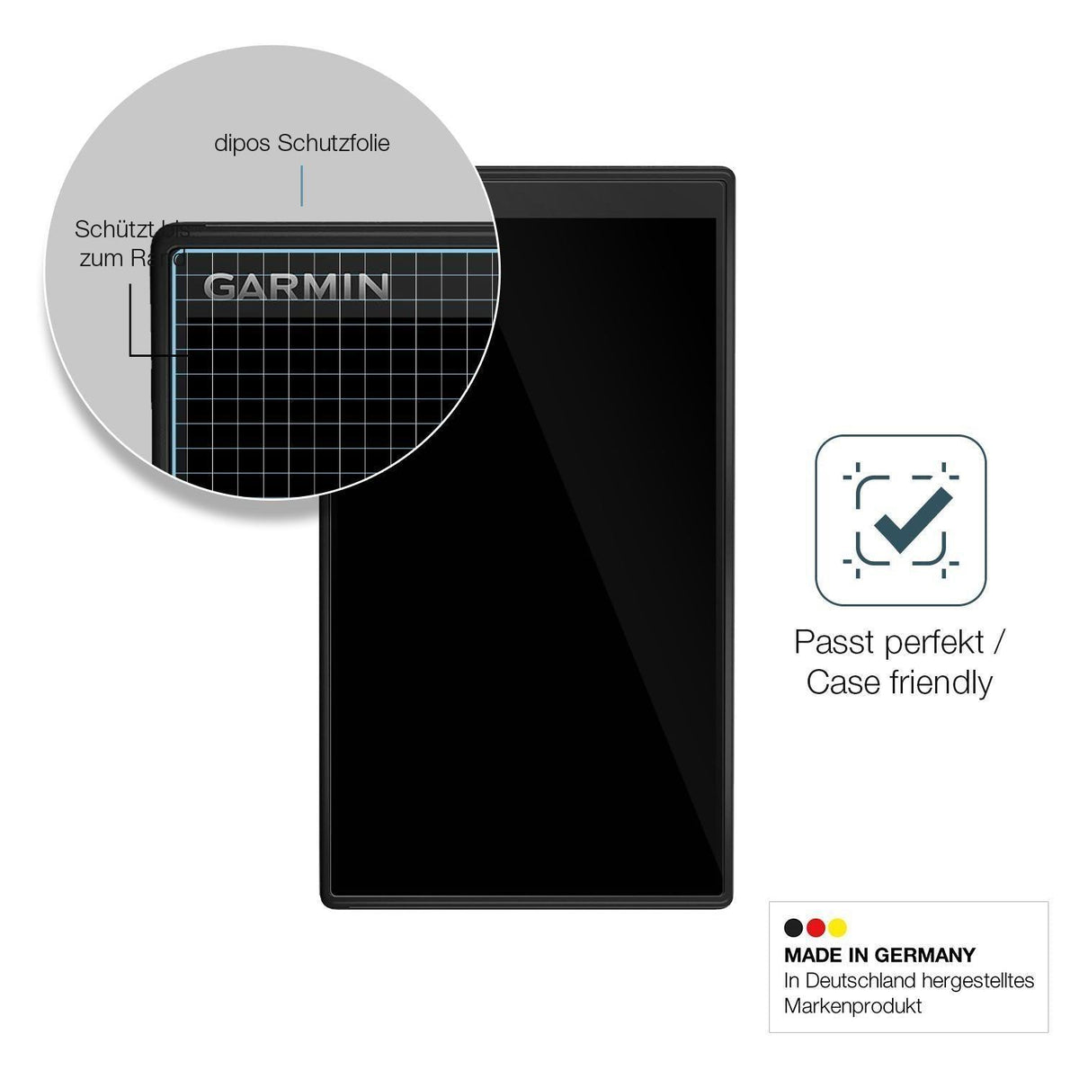 2x 9H Schutzfolie für Garmin DriveSmart 55 Panzerf (6)