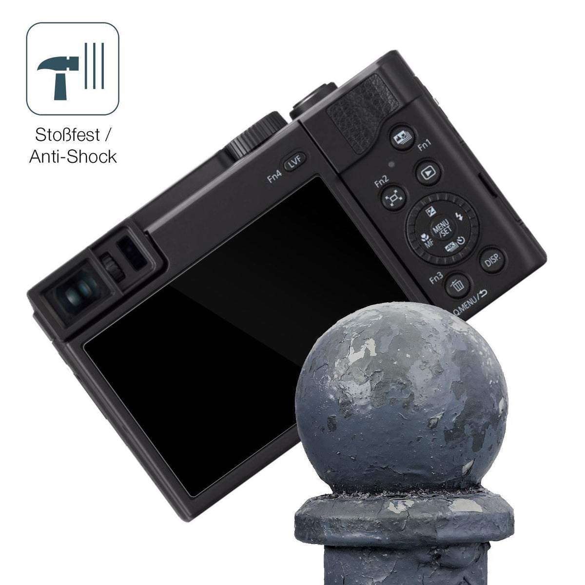 2x 9H Schutzfolie für SINEXE DC065 Panzerfolie (4)