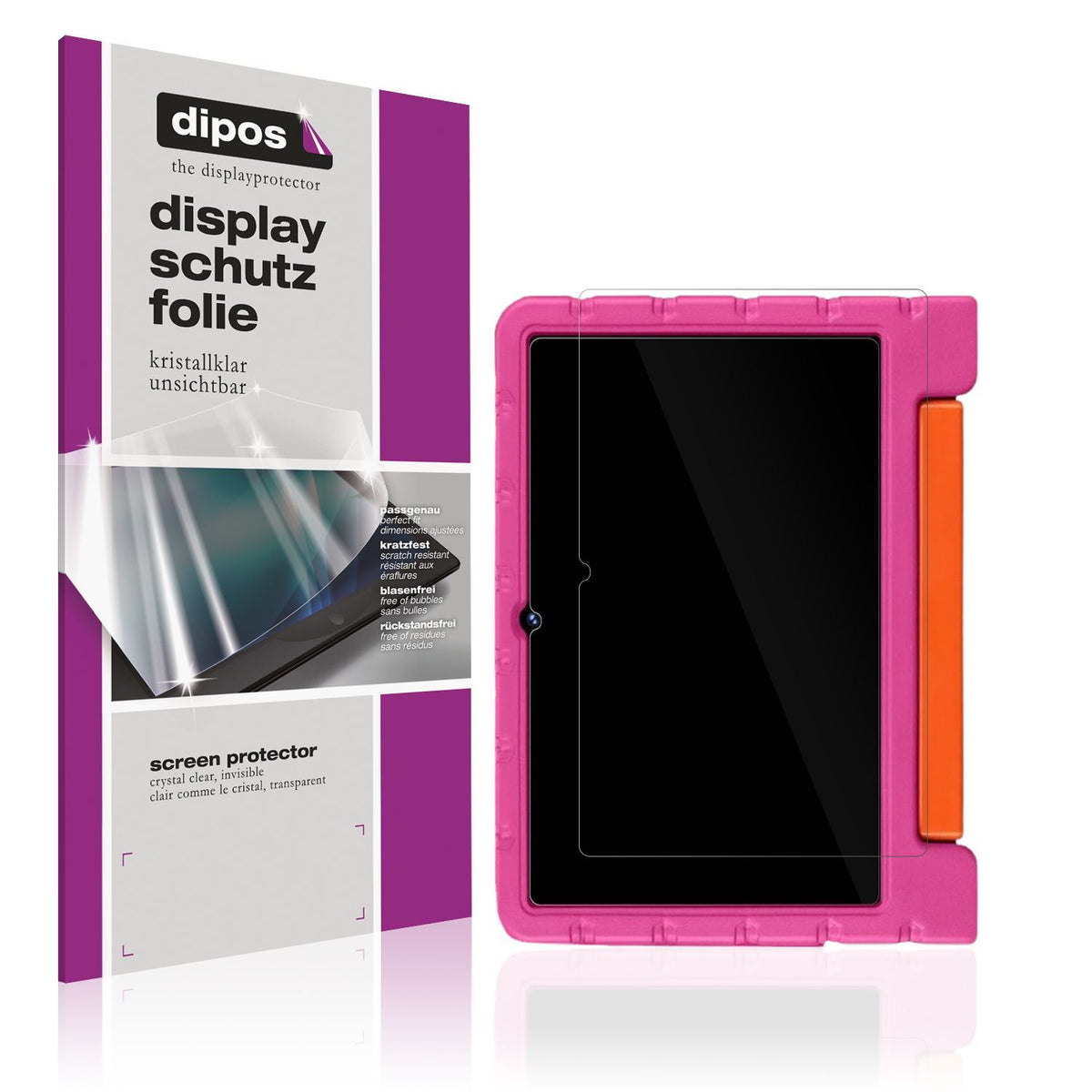 2x Schutzfolie klar für ZIOVO Z138 Display-Schutzf (1)